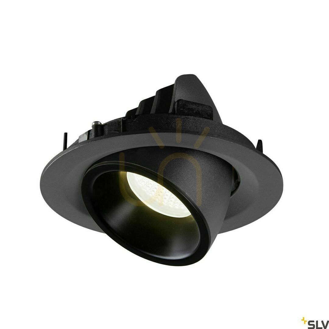 Előnézet Süllyesztett lámpatest SLV NUMINOS GIMBLE M fekete 17,5W 4000K 1600lm 1005963 Süllyesztett lámpatest SLV NUMINOS GIMBLE M fekete 17,5W 4000K 1600lm 1005963