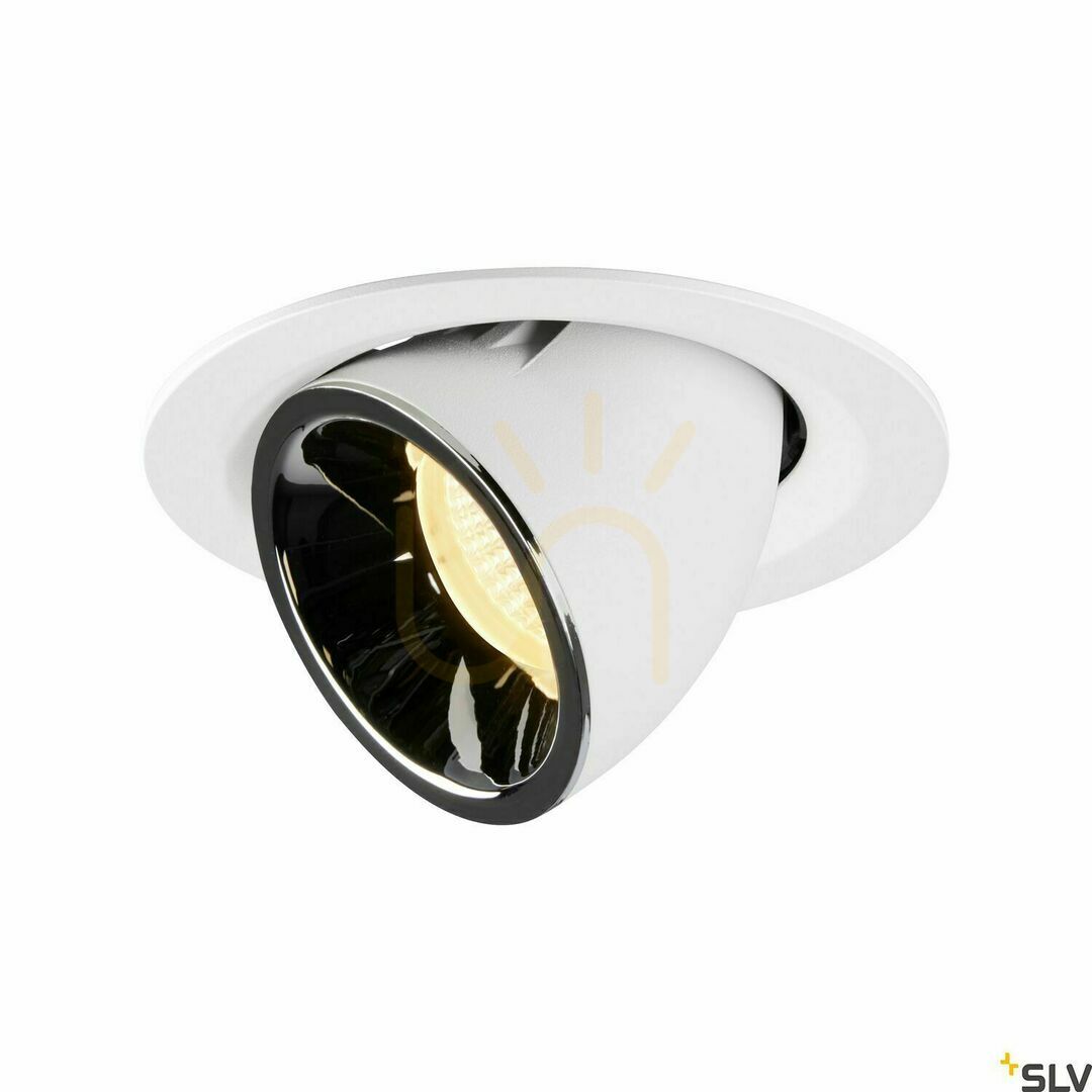 Jelölje be Süllyesztett lámpatest SLV NUMINOS GIMBLE M fehér-króm 17,5W 3000K 1005956 Süllyesztett lámpatest SLV NUMINOS GIMBLE M fehér-króm 17,5W 3000K 1005956