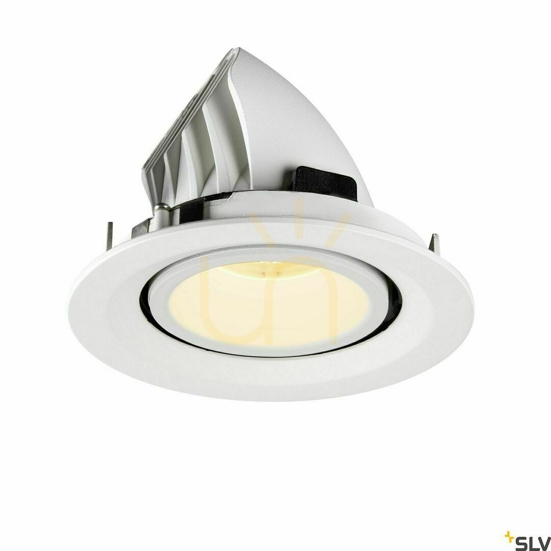 Kilátás Süllyesztett lámpatest SLV NUMINOS GIMBLE M fehér 17,5W 3000K 1005949 Süllyesztett lámpatest SLV NUMINOS GIMBLE M fehér 17,5W 3000K 1005949