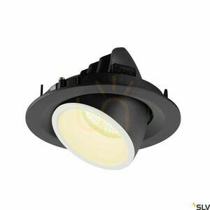 Süllyesztett lámpatest SLV NUMINOS GIMBLE M fekete-fehér 17,5W 3000K 1005943 small 2