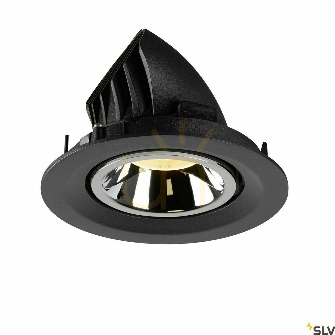 Kilátás Süllyesztett lámpatest SLV NUMINOS GIMBLE M fekete 17,5W 3000K 1005944 Süllyesztett lámpatest SLV NUMINOS GIMBLE M fekete 17,5W 3000K 1005944