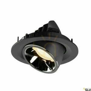 Süllyesztett lámpatest SLV NUMINOS GIMBLE M fekete/króm LED 17,5 W 2700 K 40° 1005926 small 2