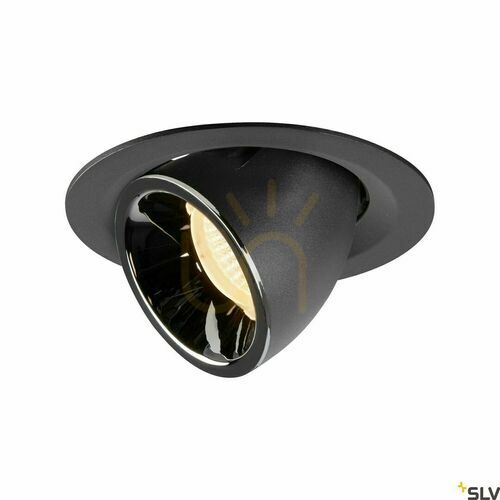 Jelölje be Süllyesztett lámpatest SLV NUMINOS GIMBLE M fekete-króm 17,5W 2700K 1005926