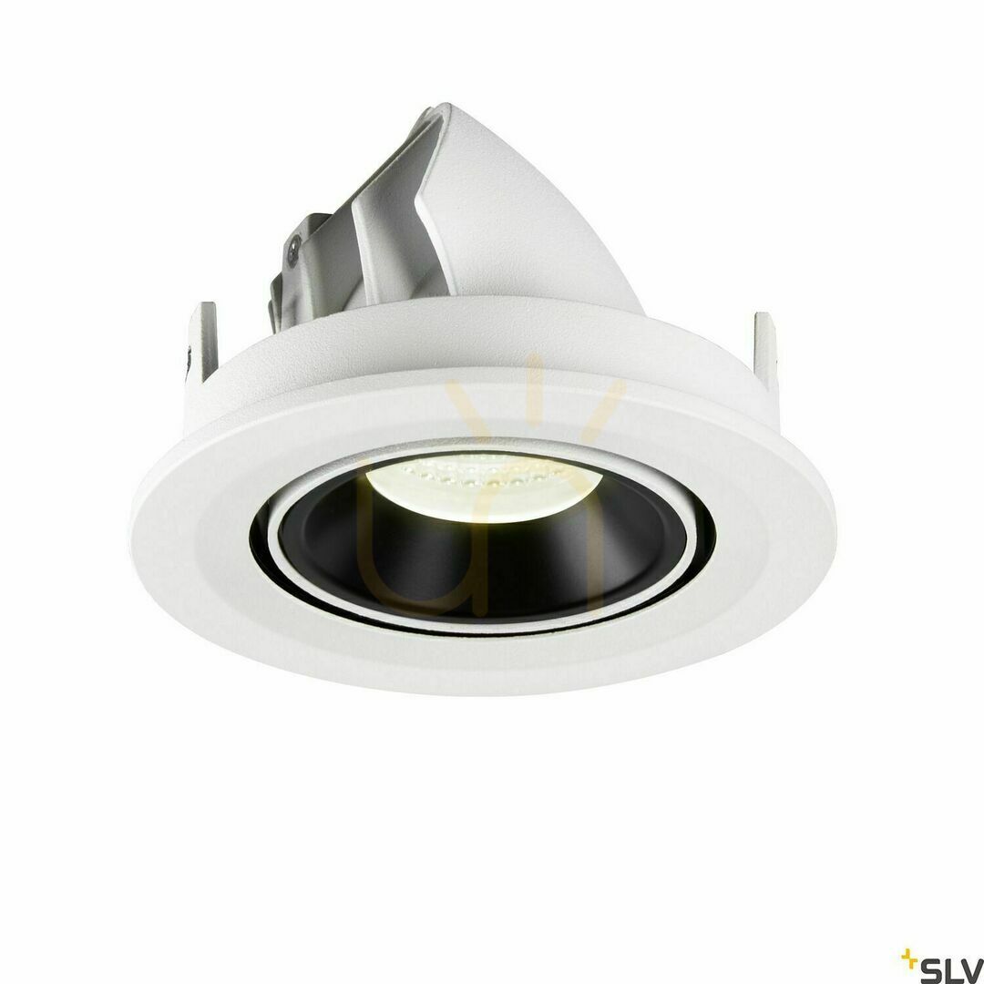 Kilátás Süllyesztett lámpatest SLV NUMINOS GIMBLE S fehér-fekete 8,6W 4000K 1005918 Süllyesztett lámpatest SLV NUMINOS GIMBLE S fehér-fekete 8,6W 4000K 1005918