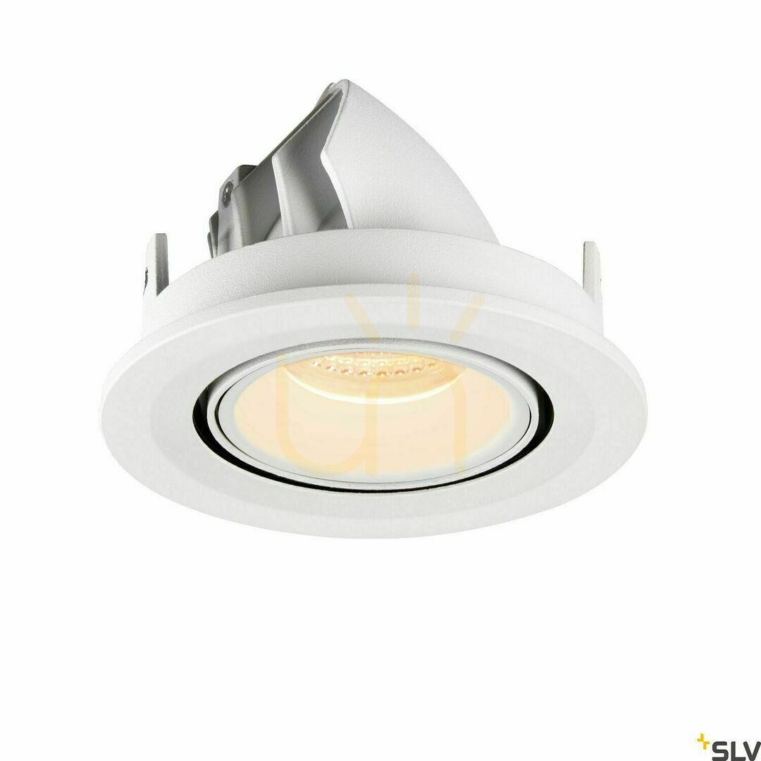 Kilátás Süllyesztett lámpatest SLV NUMINOS GIMBLE S fehér 8,6W 2700K 1005877 Süllyesztett lámpatest SLV NUMINOS GIMBLE S fehér 8,6W 2700K 1005877