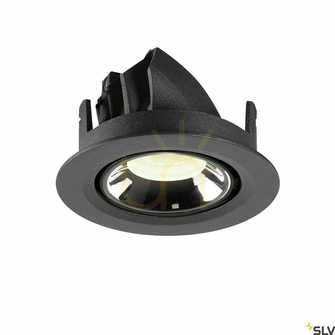 Kilátás Süllyesztett lámpatest SLV NUMINOS GIMBLE XS fekete-króm 7W 4000K 1005857 Süllyesztett lámpatest SLV NUMINOS GIMBLE XS fekete-króm 7W 4000K 1005857