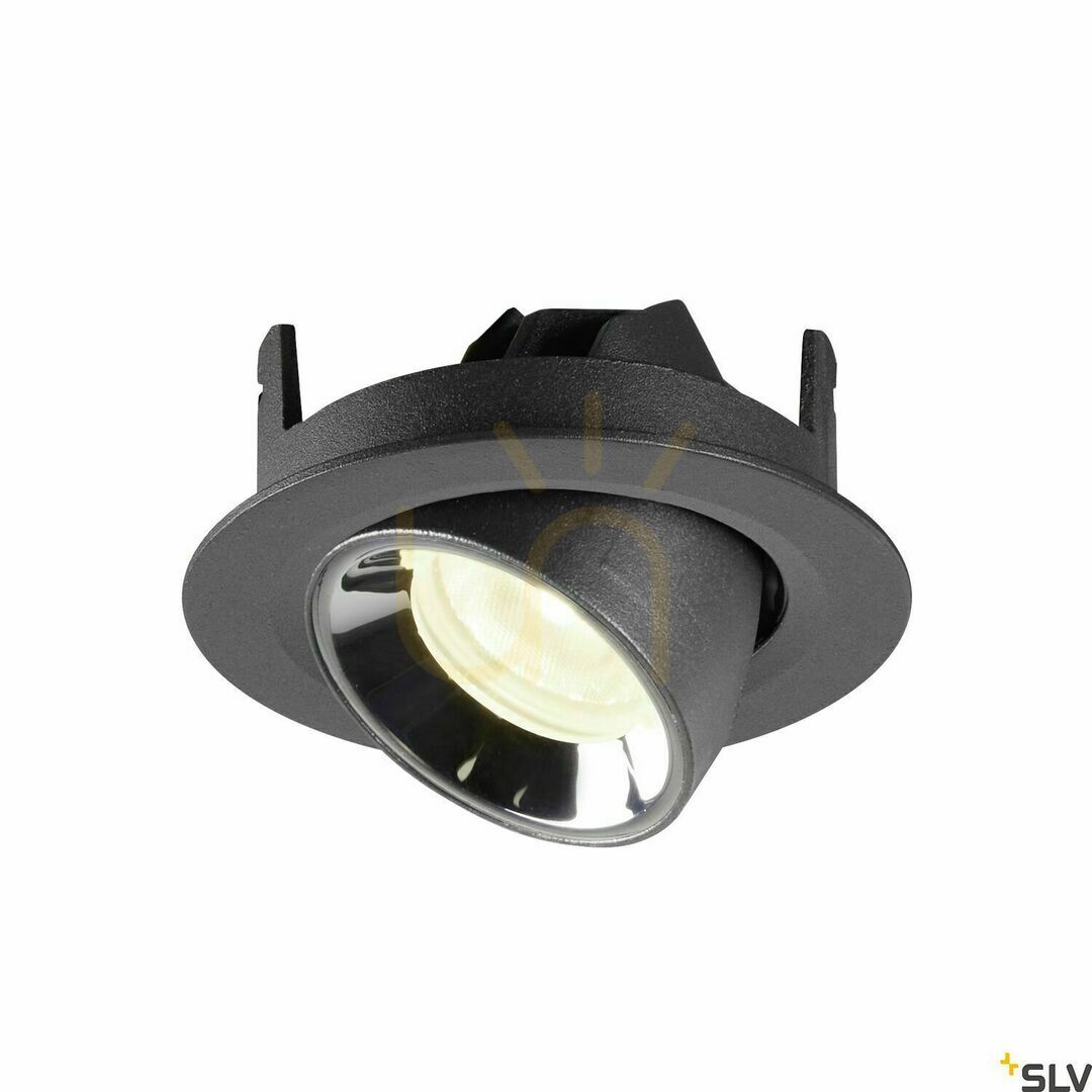 Előnézet Süllyesztett lámpatest SLV NUMINOS GIMBLE XS fekete-króm 7W 4000K 1005857 Süllyesztett lámpatest SLV NUMINOS GIMBLE XS fekete-króm 7W 4000K 1005857
