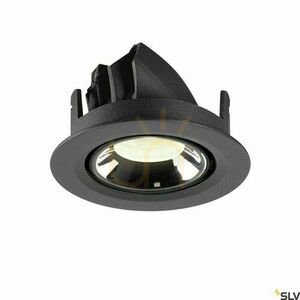 Süllyesztett lámpatest SLV NUMINOS GIMBLE XS fekete-króm 7W 4000K 1005854 small 1