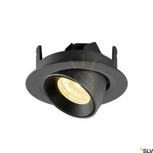 Süllyesztett billenthető lámpatest SLV NUMINOS GIMBLE XS 1005834 7W 3000K 670lm fekete small 2