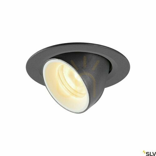 Jelölje be Süllyesztett lámpatest SLV NUMINOS GIMBLE XS fekete-fehér 7W 3000K 1005832