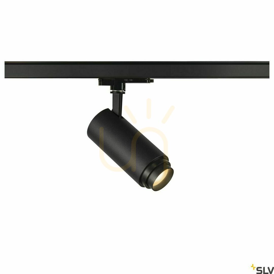 Kilátás Pályasín spotlámpa SLV NUMINOS Zoom M DALI fekete 20W 3000K 3 fázisú 1006116 Pályasín spotlámpa SLV NUMINOS Zoom M DALI fekete 20W 3000K 3 fázisú 1006116