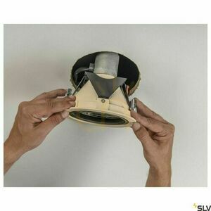 SLV NUMINOS M szűkítőgyűrű 1006144 kerek 240/120 mm fehér acél small 3