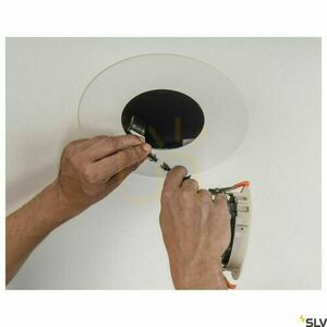 SLV NUMINOS M szűkítőgyűrű 1006144 kerek 240/120 mm fehér acél small 4