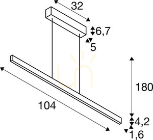Függőlámpa SLV ONE Linear sárgaréz 24W 2700/3000K 104 cm 1006187 6 Függőlámpa SLV ONE Linear sárgaréz 24W 2700/3000K 104 cm 1006187 small 6