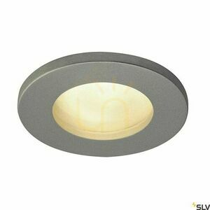 SLV DOLIX OUT 1001167 kültéri süllyesztett lámpatest, GU10, IP65, ezüstszürke, ø8,2 cm small 3