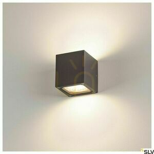 Kerti falilámpa SLV SITRA CUBE antracit alumínium IP44 232535 small 2