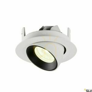 Süllyesztett lámpatest SLV NUMINOS GIMBLE XS fehér-fekete 7W 4000K 1005858 small 2