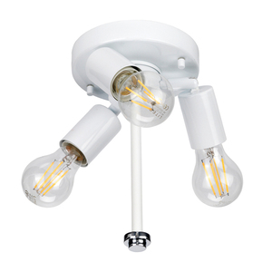 Fletcher 18"-os plafond fényezett krómozott végződéssel - Elstead small 2