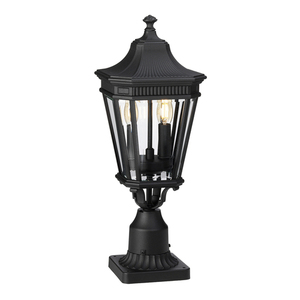 Cotswold Lane 2 Light Medium lábazat - Fekete Elstead small 0