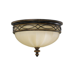 Drawing Room 3 Light Flush Elstead small 0