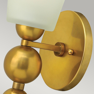 Zelda 1 fényű fali lámpa - Vintage Brass Elstead small 1