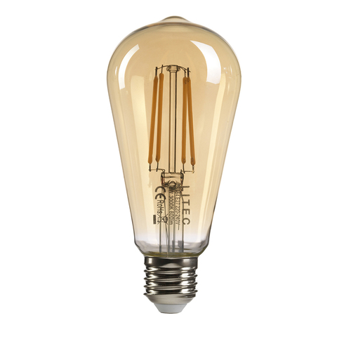 Jelölje be Litec Edison stílusú E27 lámpa Elstead