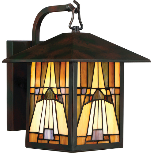 Jelölje be IP44 fali lámpa INGLENOOK 1 Medium Tiffany - Elstead