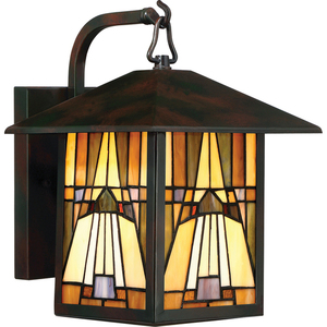 IP44 fali lámpa INGLENOOK 1 Medium Tiffany - Elstead small 0