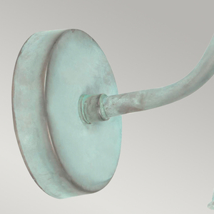 Somerton 1 fényű fali lámpa - Verdigris Elstead small 1