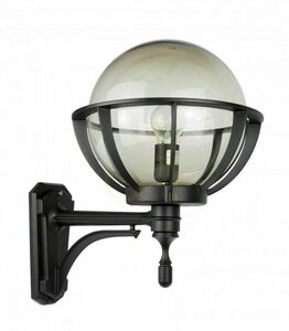 Kültéri fali lámpa SU-MA KULE fekete patinás kosárral K 3012/1/KPO 250 U small 1