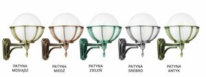 Kültéri fali lámpa SU-MA KULE fekete patinás kosárral K 3012/1/KPO 250 U small 6
