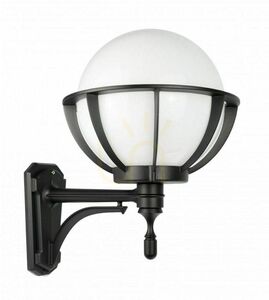 Kültéri fali lámpa SU-MA KULE fekete patinás kosárral K 3012/1/KPO 250 U small 0