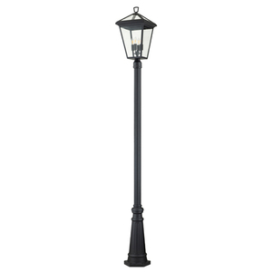 Alford Place kerti lámpaoszlop Quintiesse 4xE14 fekete 250 cm IP44 small 4