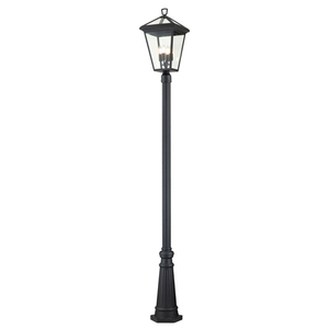 Alford Place kerti lámpaoszlop Quintiesse 4xE14 fekete 250 cm IP44 small 0