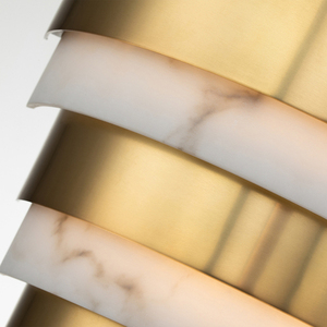 Echelon LED fali lámpa Heritage Brass Quintiesse small 2
