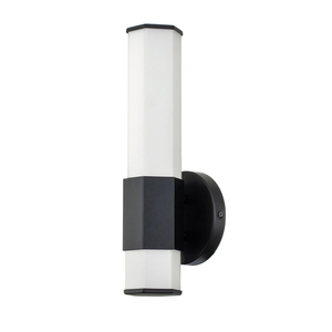 LED fali lámpa Facet - matt fekete Quintiesse small 0