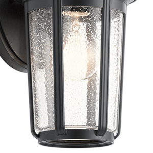 Quintiesse Fairfield kültéri fali lámpa fekete E27 IP44 small 1