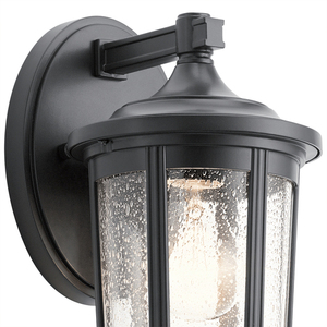 Quintiesse Fairfield kültéri fali lámpa fekete E27 IP44 small 2