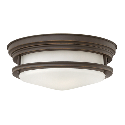 Jelölje be Hadrian plafond - 2 fényforrás - Opálüveg - Olajozott bronz Quintiesse