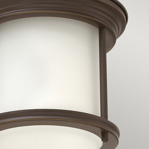 Hadrian plafond - 1 fényforrás - opál üveg - olajozott bronz Quintiesse small 2