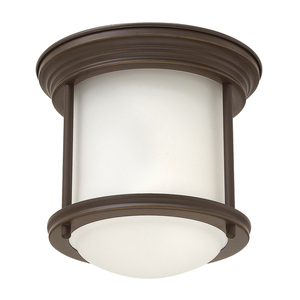 Hadrian plafond - 1 fényforrás - opál üveg - olajozott bronz Quintiesse small 0