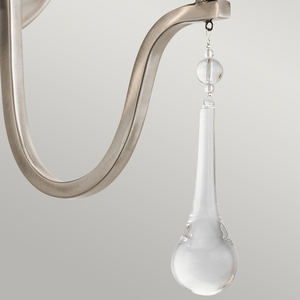 Quintiesse Karlee fali lámpa Classic Pewter 2xE14 QN-KARLEE2 small 2