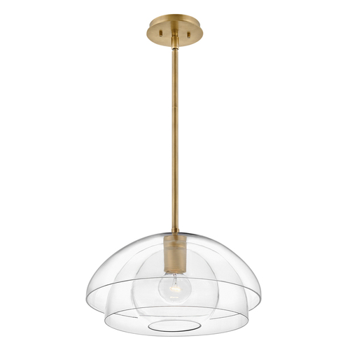 Jelölje be Quintiesse Lotus függesztett / félig mennyezeti lámpa QN-LOTUS-P-HBR Heritage Brass E27