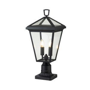 Quintiesse Alford Place kültéri talapzatos lámpa, 2 × E14, Museum Black fekete, 51,4 cm small 0