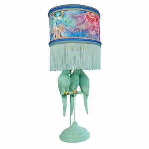 Las Plumas Melania állólámpa három papagájjal, E27, 79 cm small 1