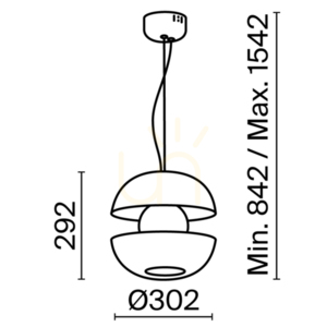 REBEL függesztett lámpa MOD322PL-L6G3K Maytoni small 10
