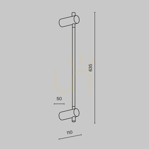 ROTTA MOD413WL-L6B3K fali lámpa Maytoni small 7