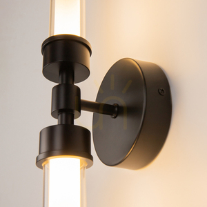 Maytoni Stelo fekete LED fali lámpa 7 W 3000 K MOD116WL-L7B3K small 4