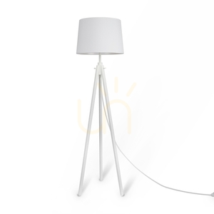 Maytoni Calvin Z177FL-01W fehér, háromlábú állólámpa, 1×E27 small 1