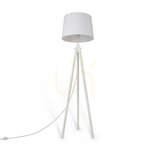 Maytoni Calvin Z177FL-01W fehér, háromlábú állólámpa, 1×E27 small 4